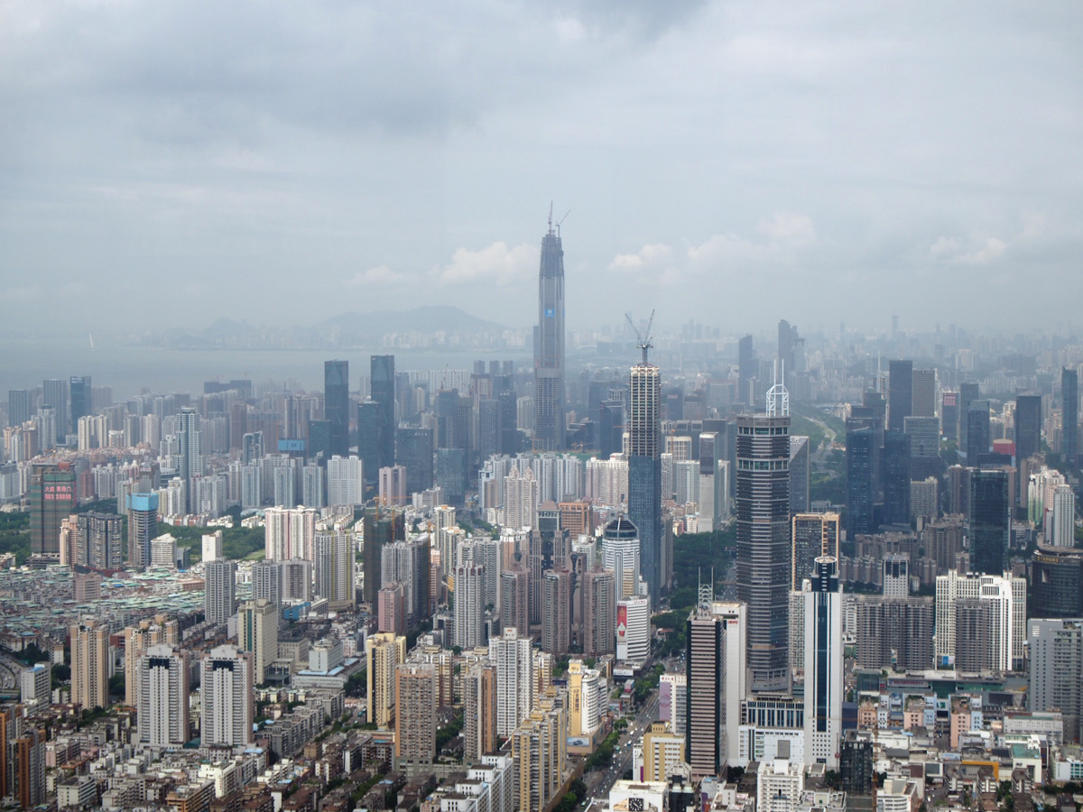 Shenzhen, Ping An Finance Centre from KK100