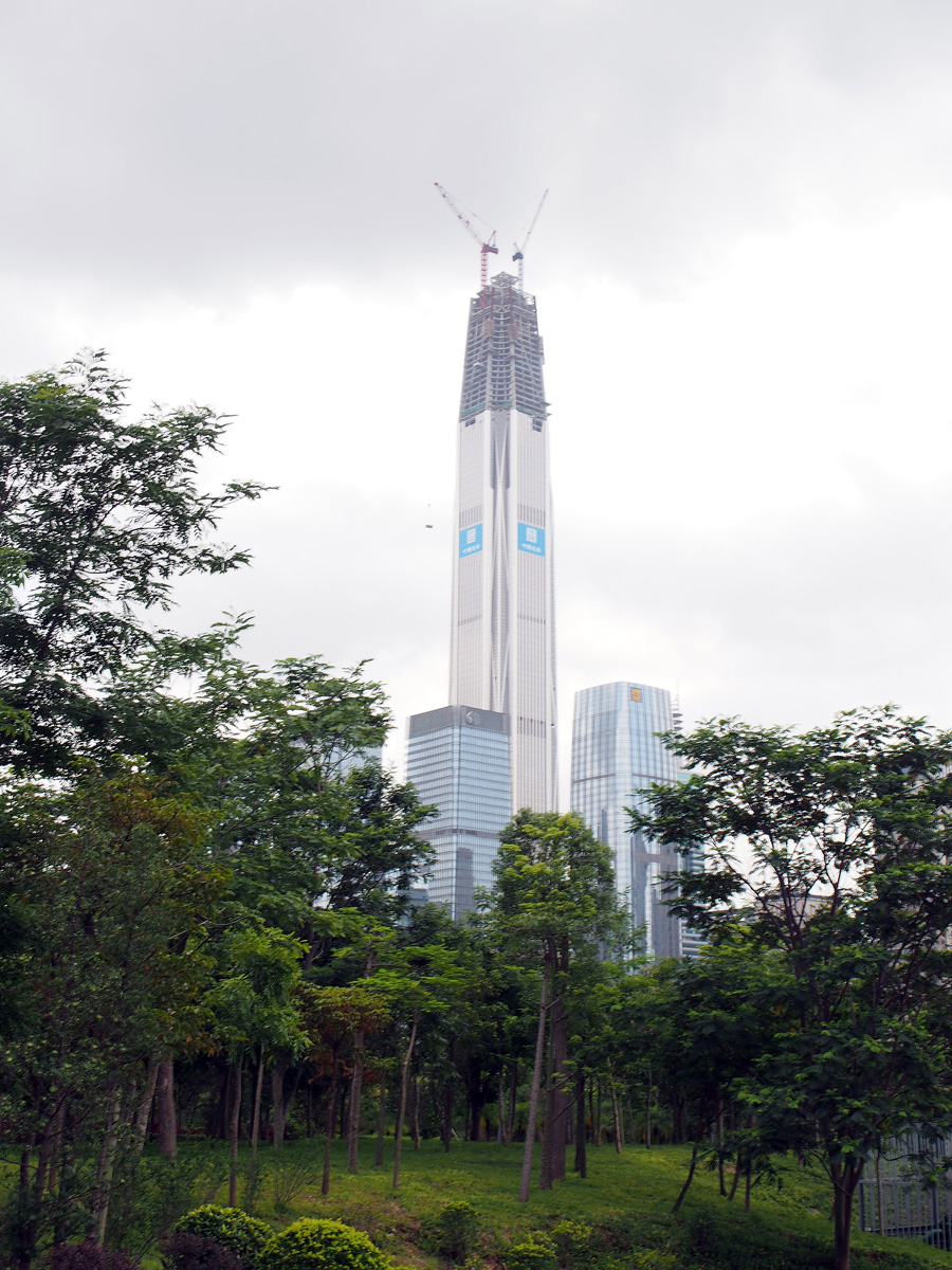 Shenzhen, A new giant: Ping An Finance Centre