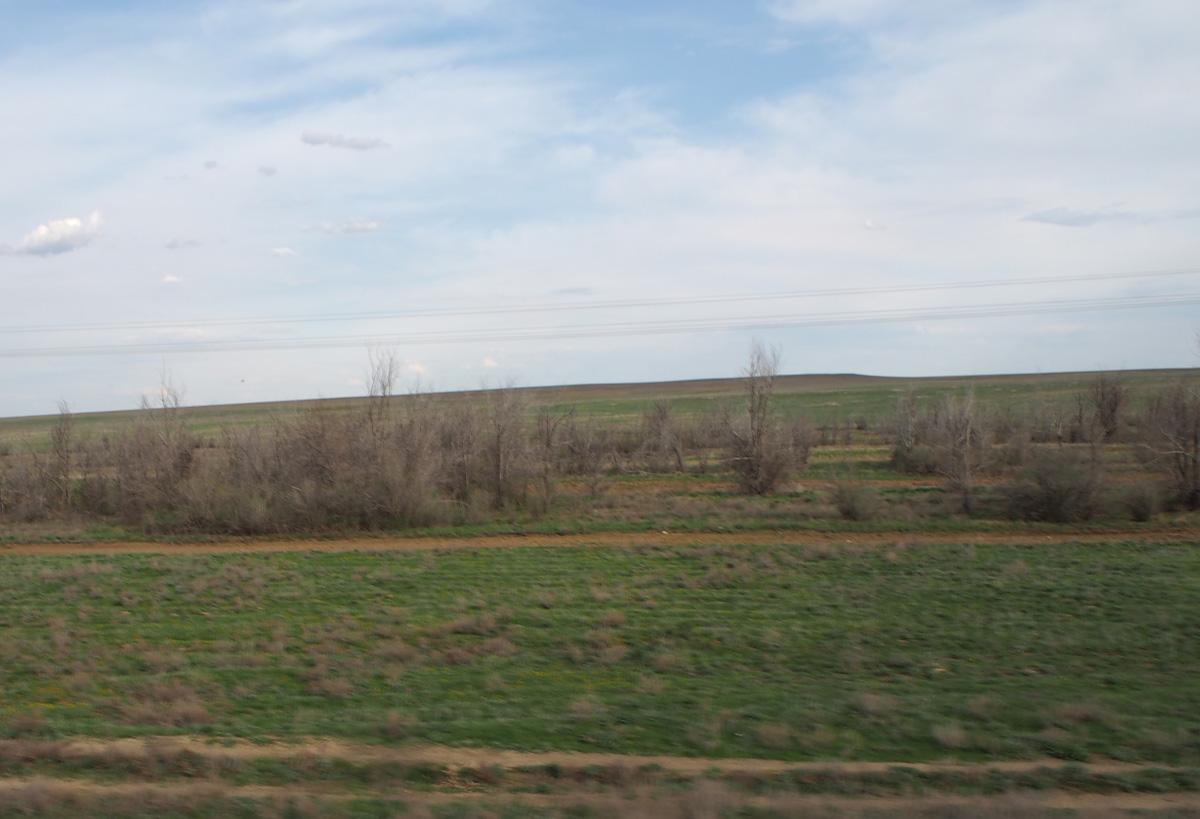 Atyrau, 255 miles NE of Atyrau