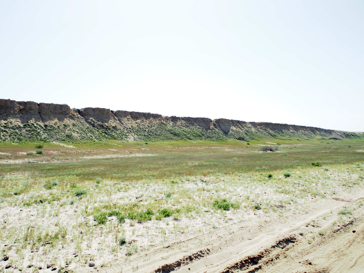 Aral Sea, The old sea shore