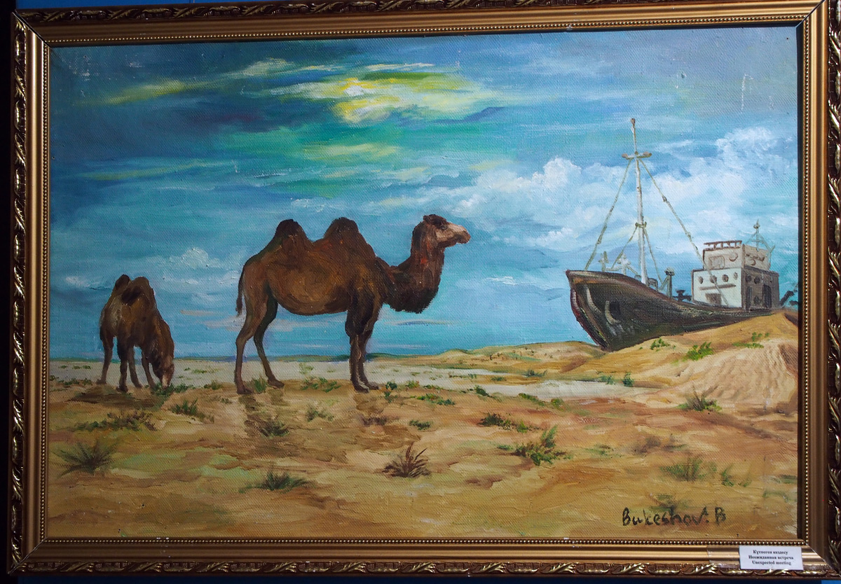 Aralsk, Aralsk Museum: Ships of the Desert