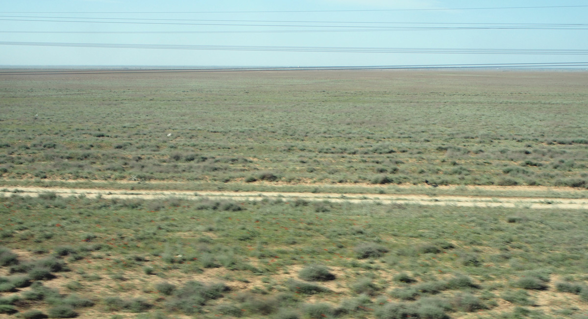 Onwards, 180 miles NW of Tashken