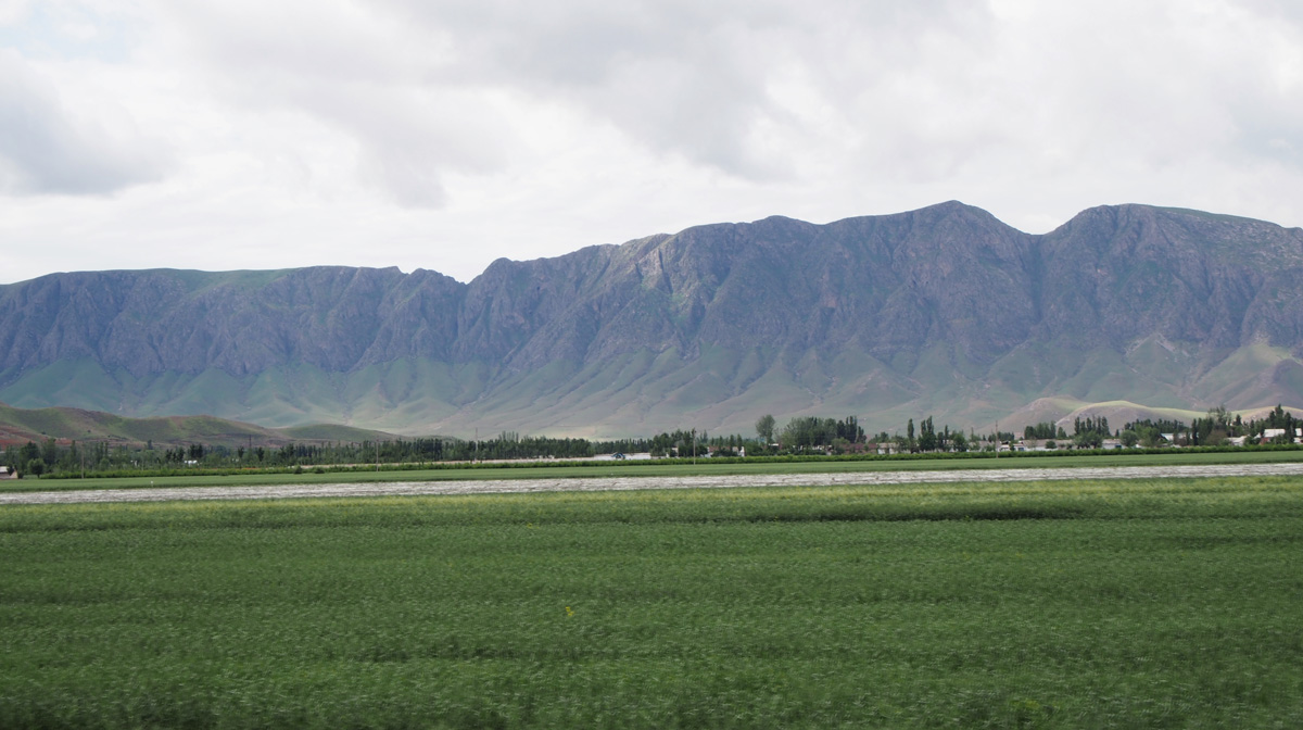 Onwards, 10 miles NW of Osh