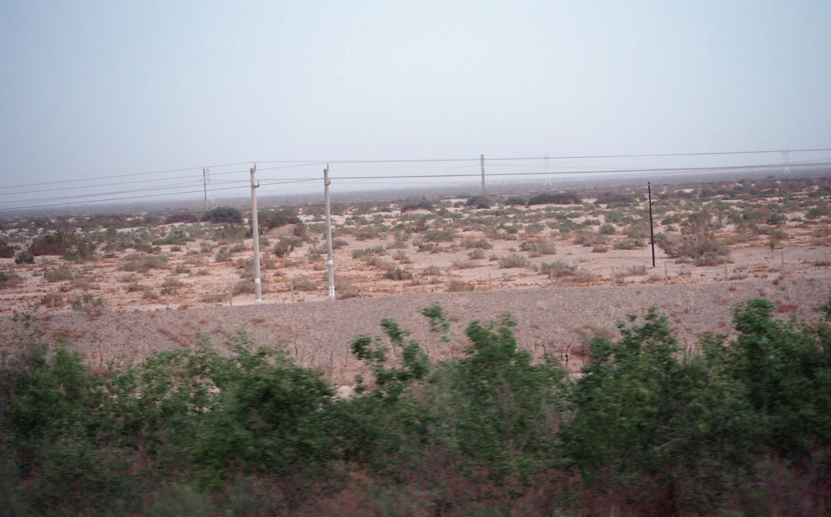 Kuqa, 94 miles West of Kuqa