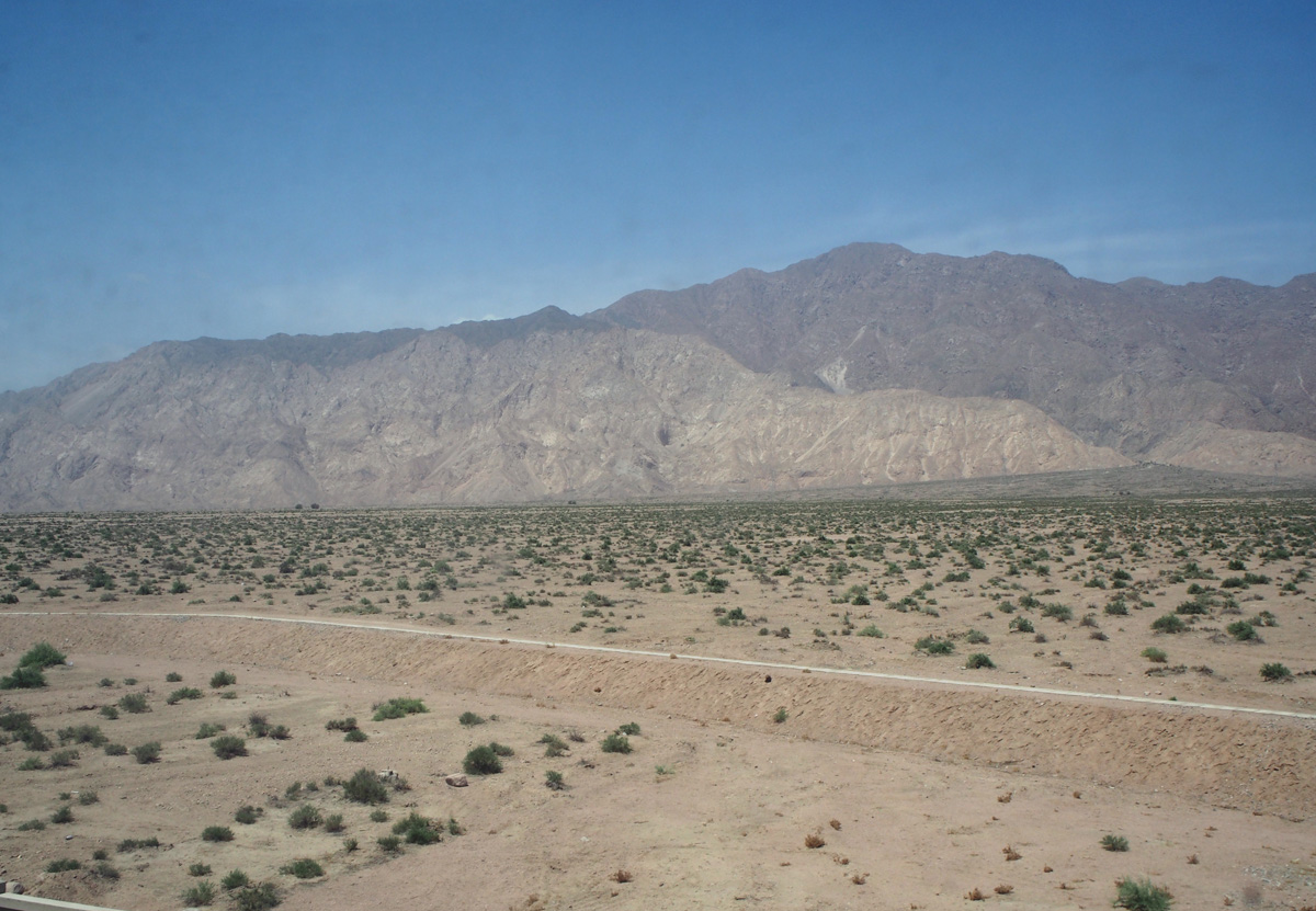 Kuqa, 72 miles East of Korla