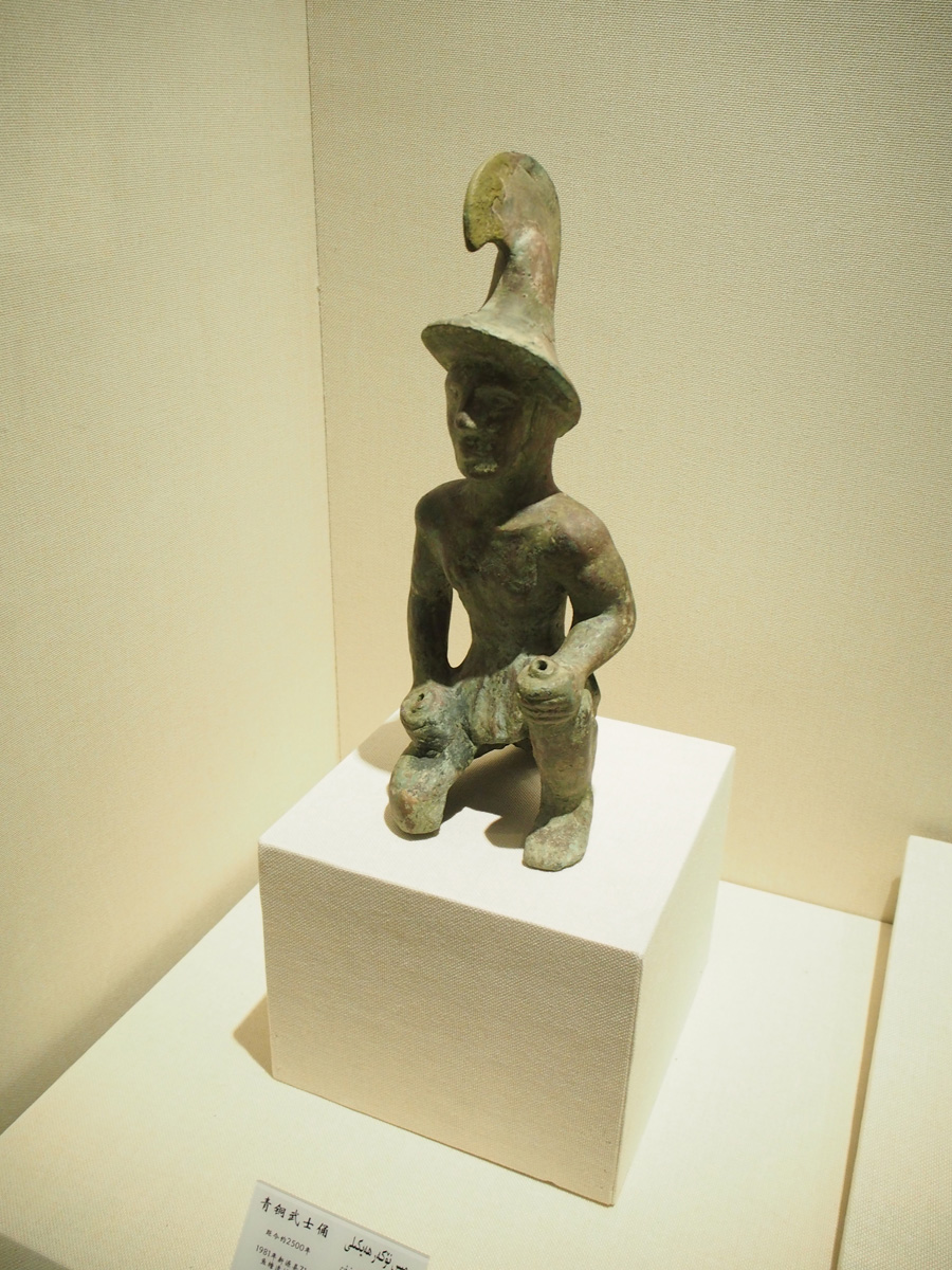 Urumqi, Bronze warrior, ~500 BC