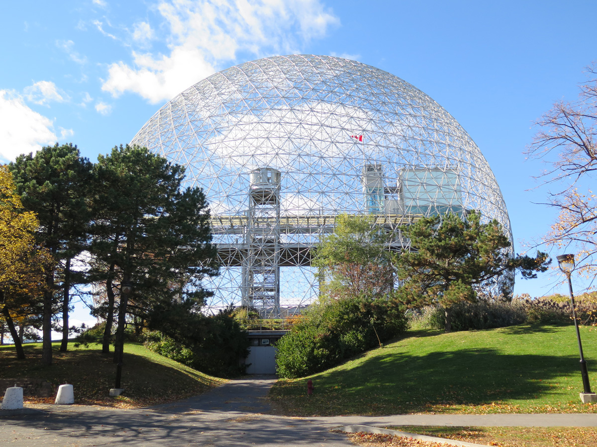 Montreal, Biosphere A purely decorative Buckminster Fuller dome