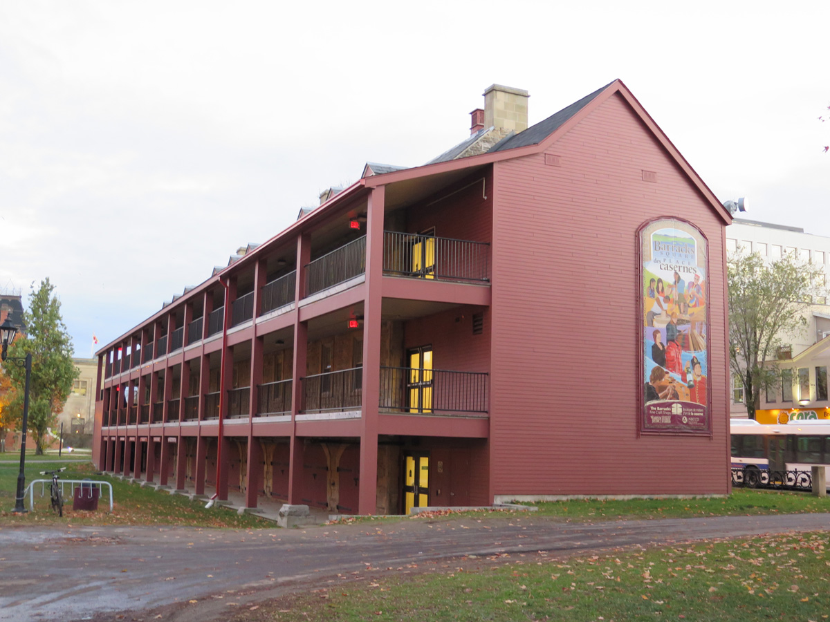 Fredericton, 1820s Barracks