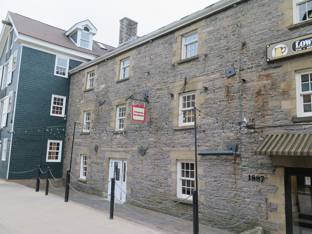 Halifax, One of early 19th c "Historic Buildings" by waterfront