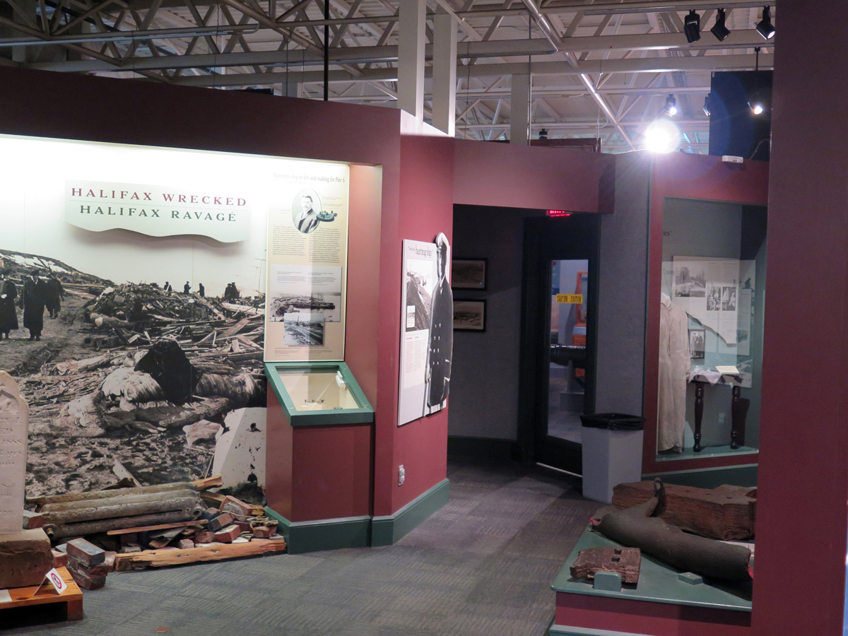 Halifax, Maritime Museum: Halifax Disaster section