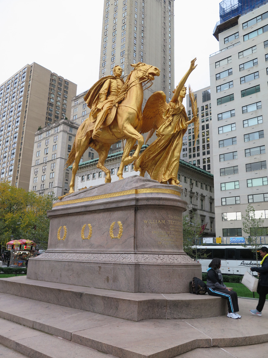 Around New York, William Tecumsah Sherman, with fresh gilt.