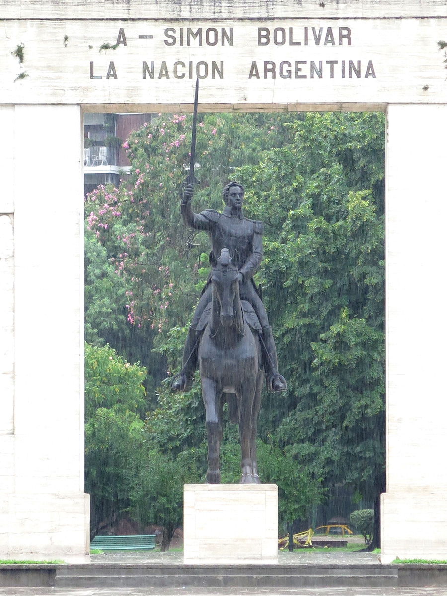 Buenos Aires, Simon Bolivar in Buenos Aires