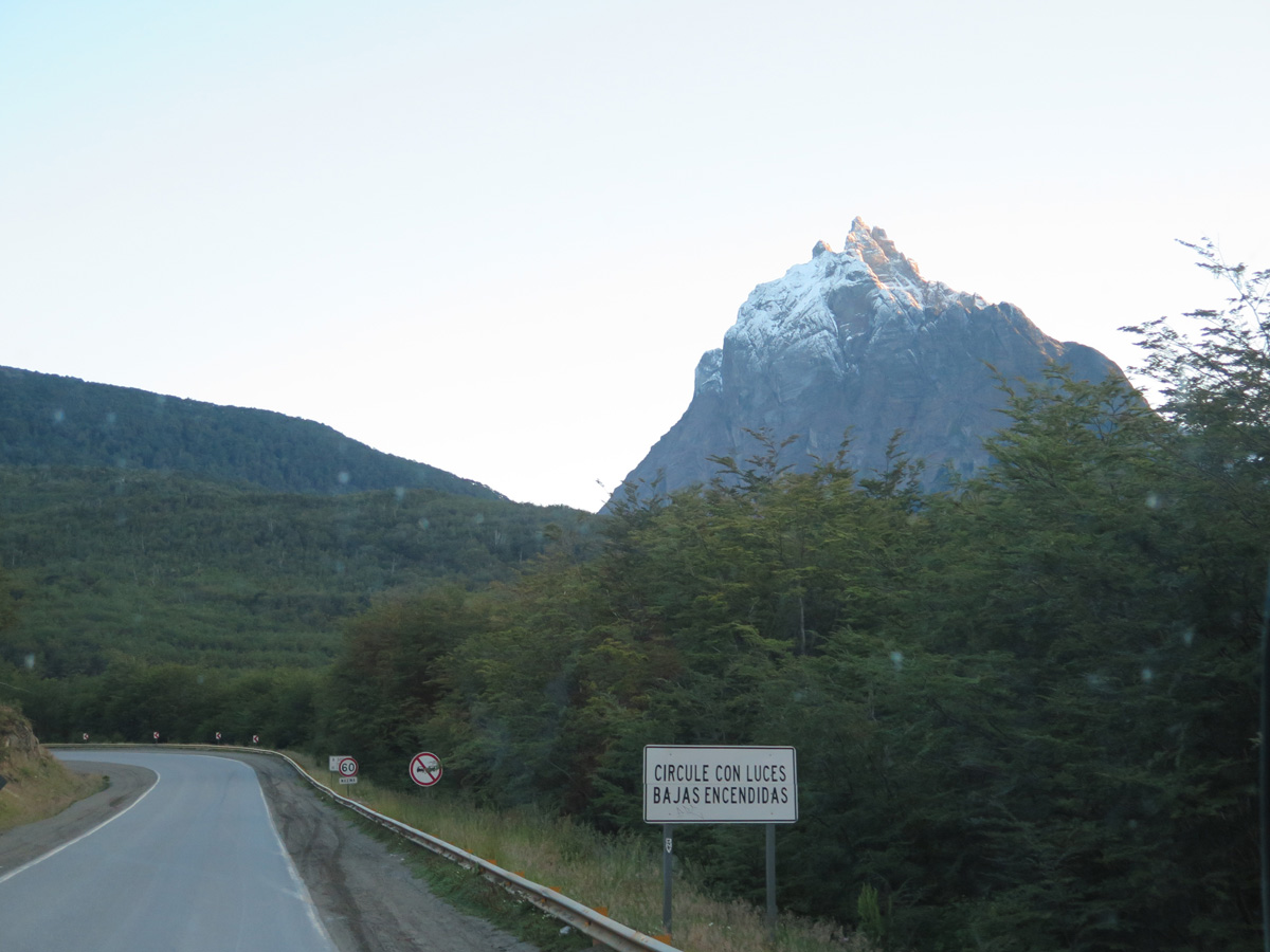Ushaia to Punta Arenas, 5 miles East of Ushuaia