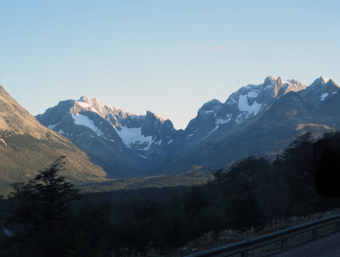 Ushaia to Punta Arenas, 8 miles NE of Ushuaia