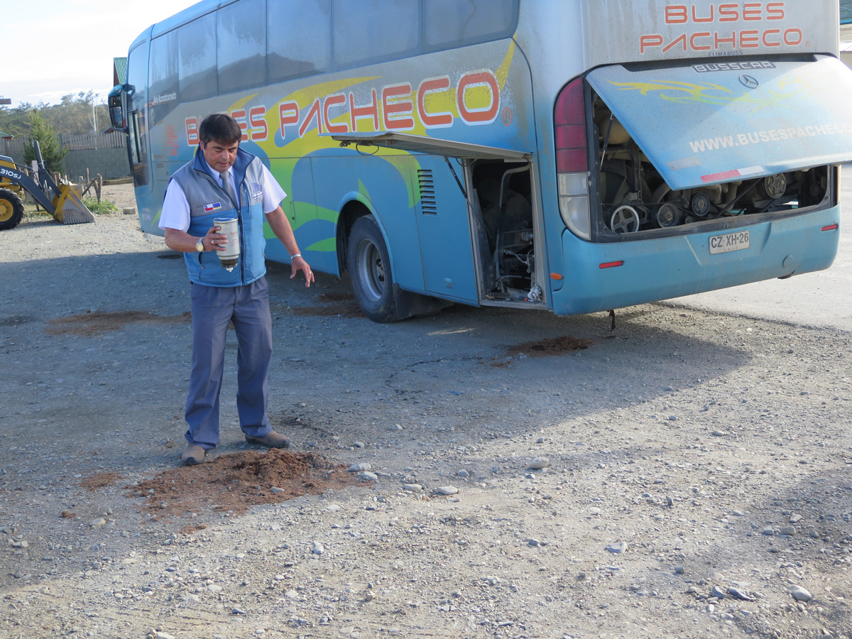 Ushaia to Punta Arenas, Impromptu repairs