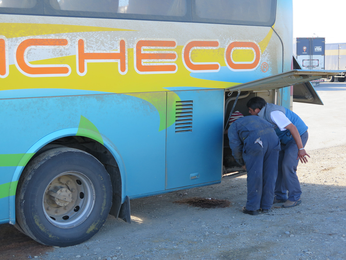 Ushaia to Punta Arenas, Impromptu repairs