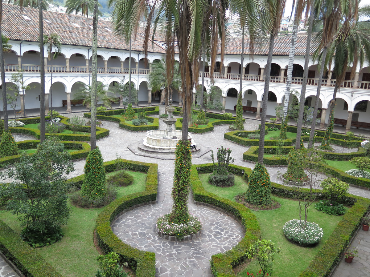 Around Quito, San Francisco Monastery