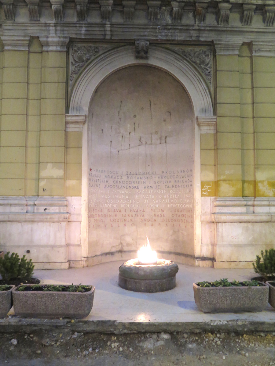Sarajevo 2015, WWII Eternal Flame
