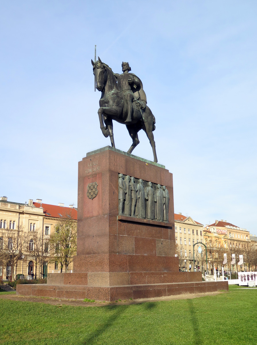 Zagreb, King Tomislav of  Croatia (reigned 925-928)