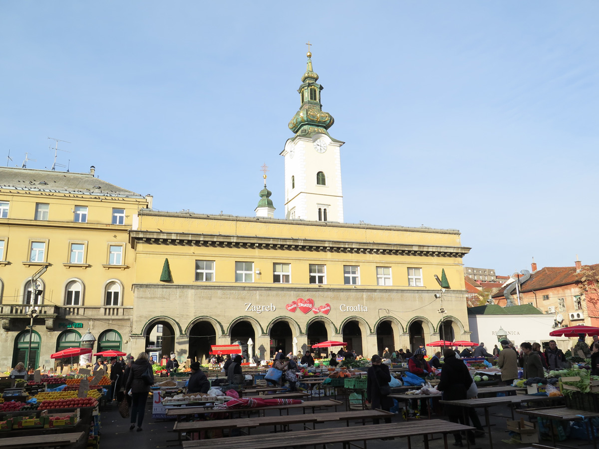 Zagreb, Dolac Market