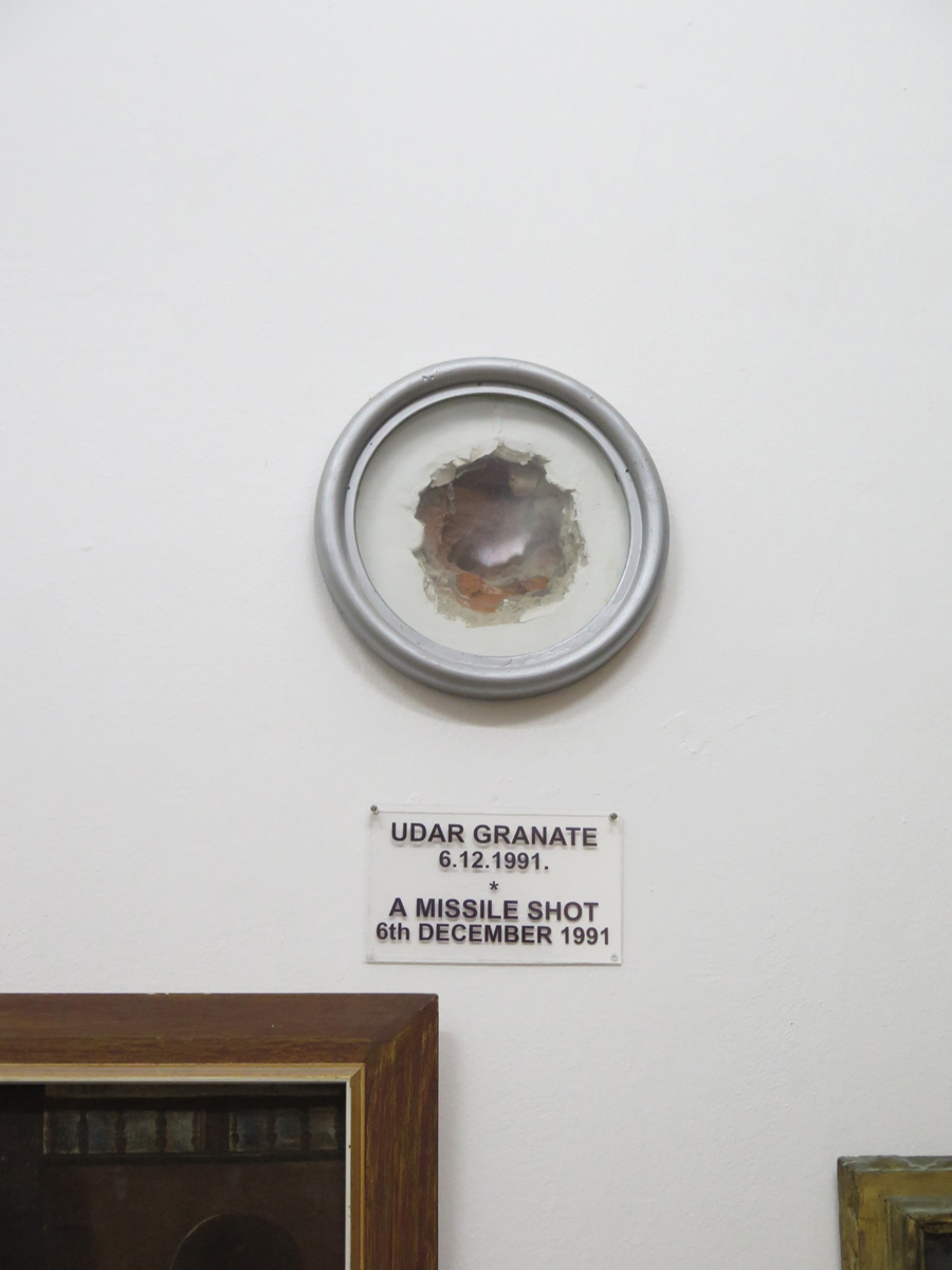 Dubrovnik, Franciscan Monastery "A Missile Shot"