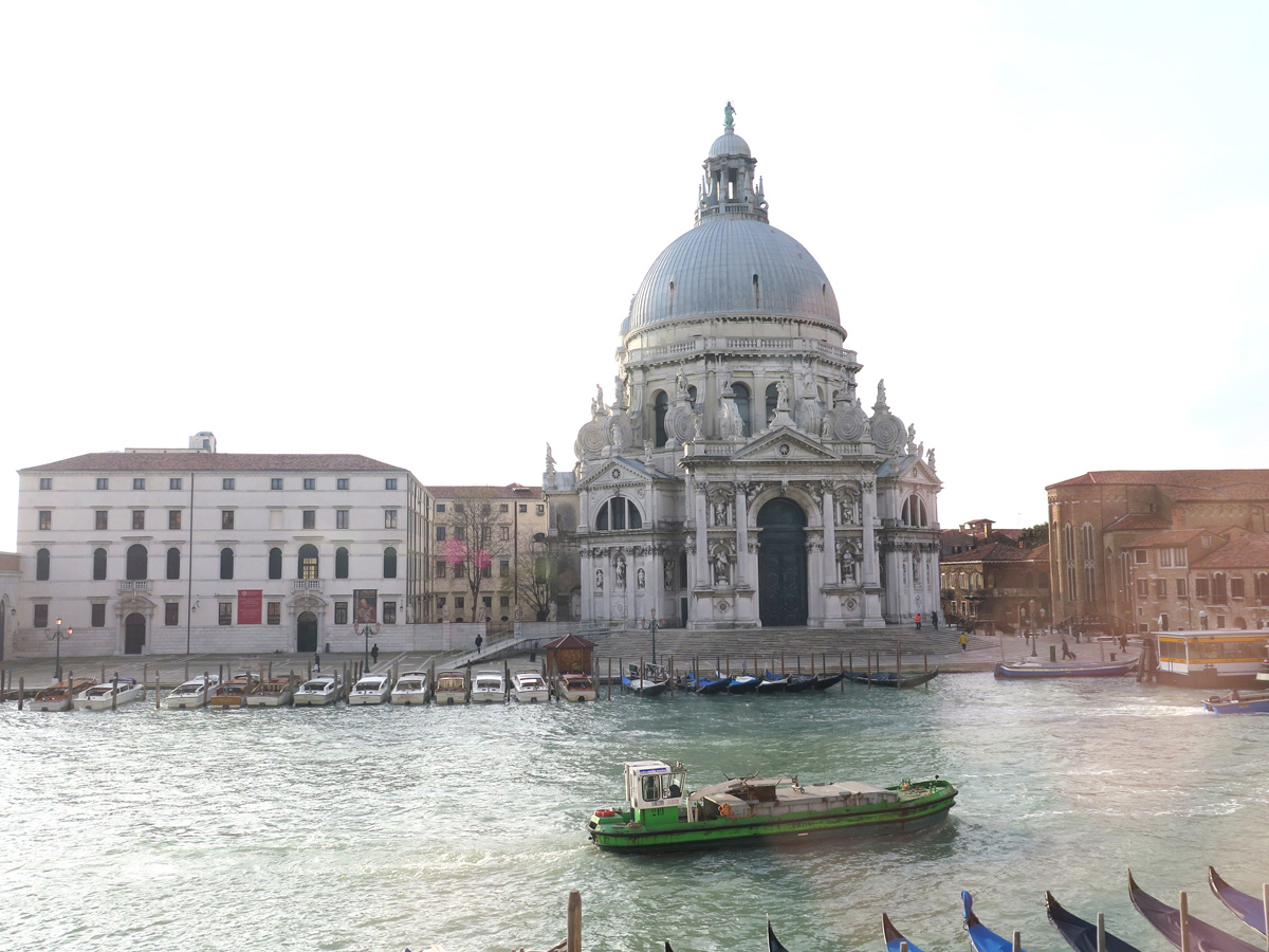 Around Venice, Santa Maria della Salute, from the Westin