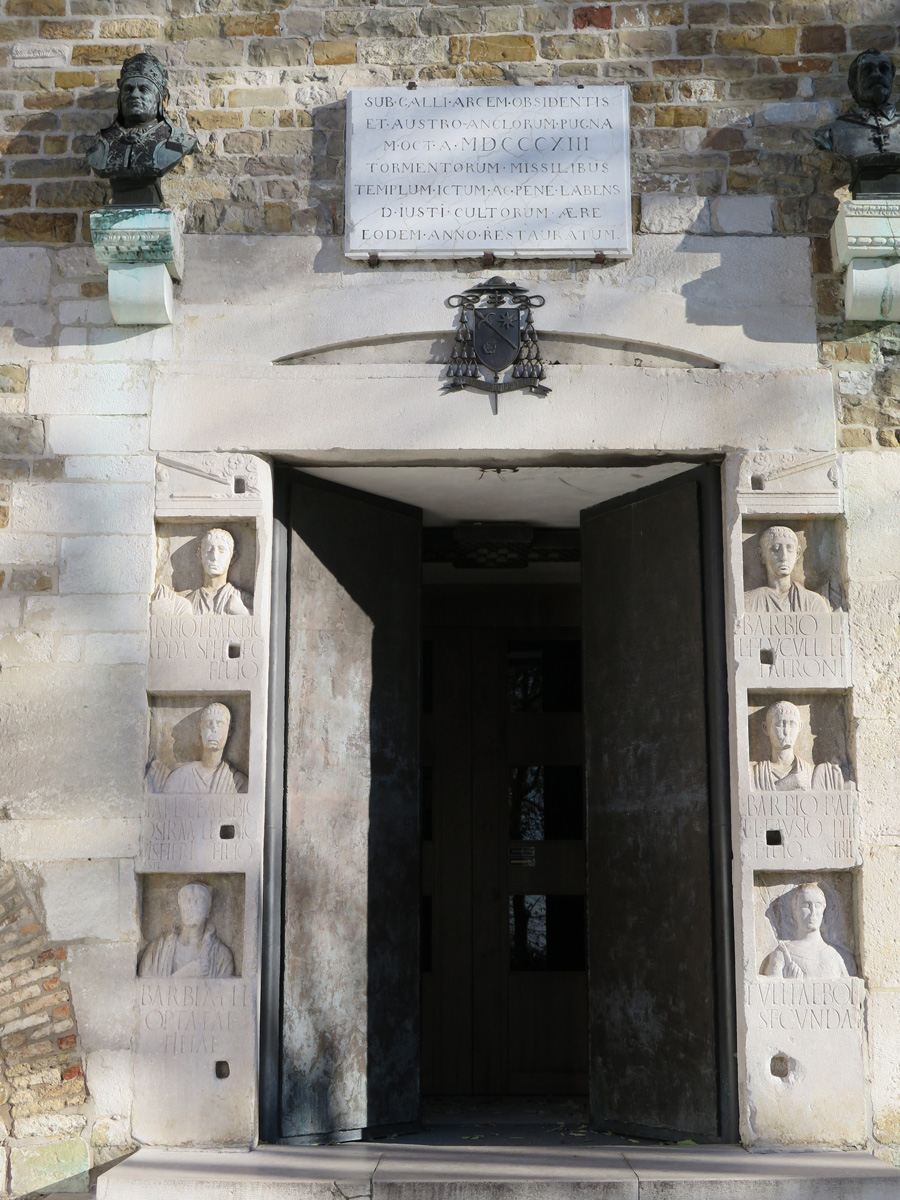 San Giusto, San Giusto: Barbi family reliefs (1st c.)