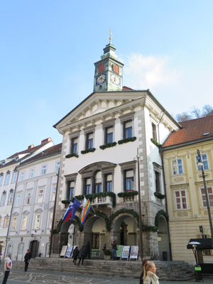 Ljubljana Town Hall, Slovenia 2015