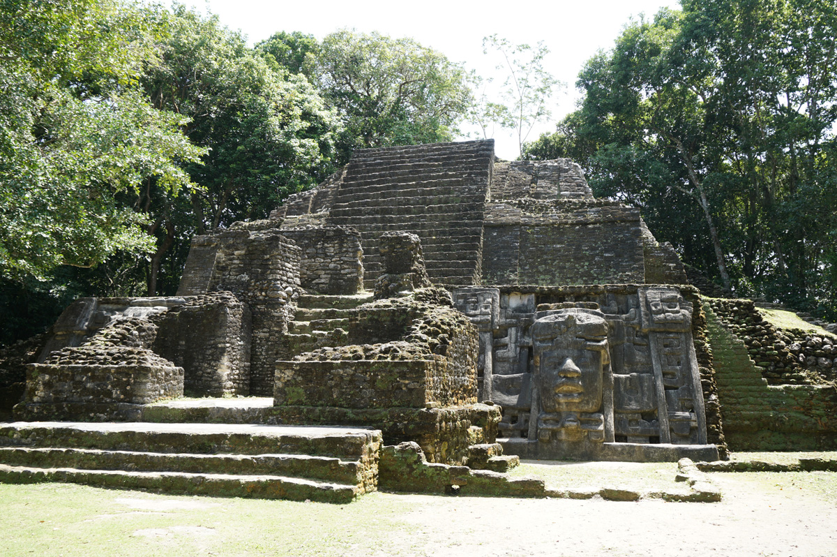 Lamanai, Temple of the Masks