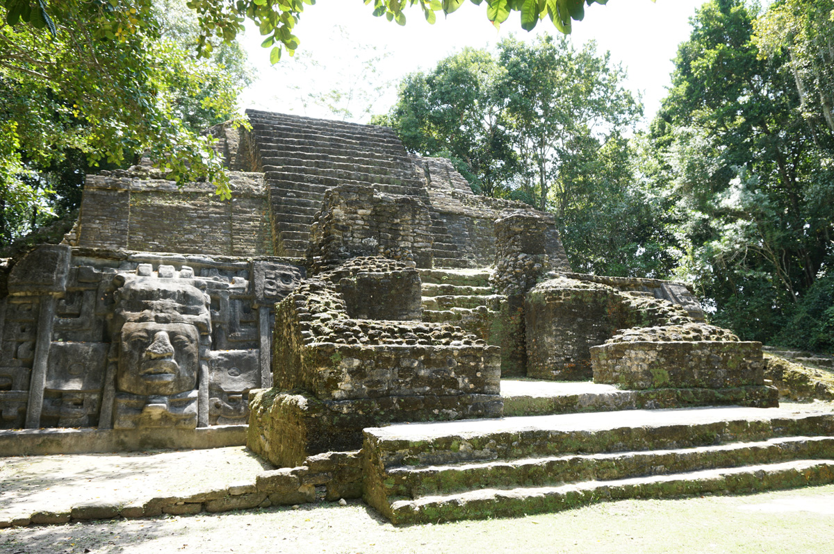 Lamanai, Temple of the Masks