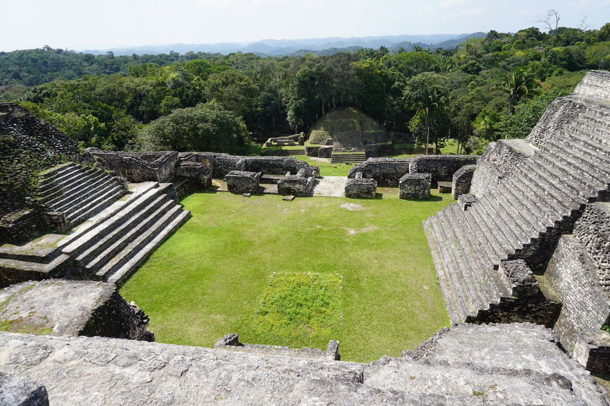 Caracol, Caana: Upper Plaza