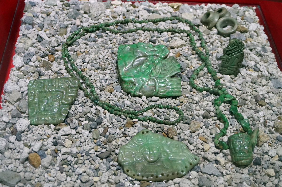 Anthropological Museum, Late classic jade