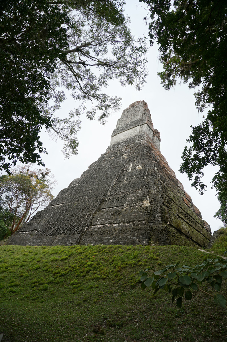 Tikal, Back of Temple I