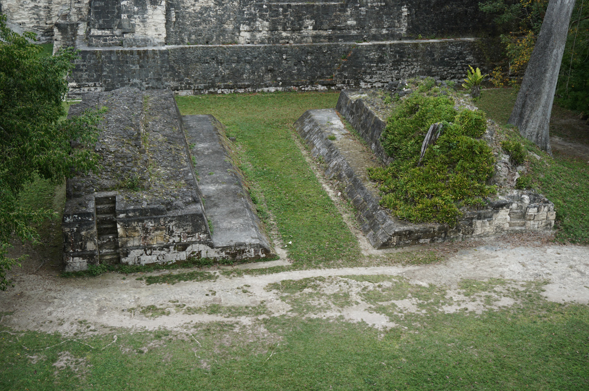 Tikal, A Sacred Ball Court