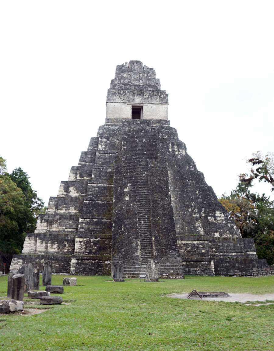 Tikal, Temple I, from Gran Plaza