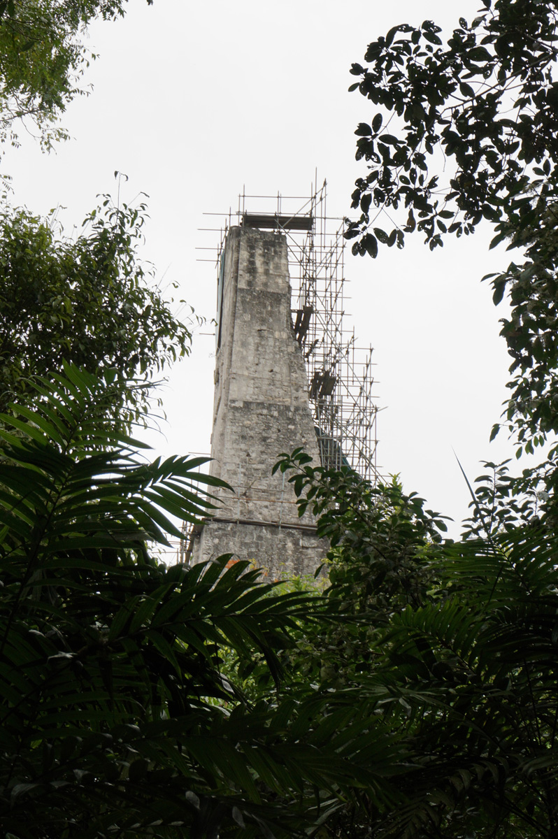 Tikal, View to Temple III