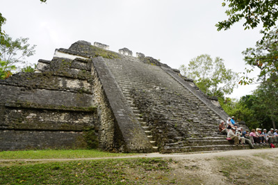 Lost World: Talud-Tablero Temple "Sloping Panel" Temp, Tikal, Guatemala 2016