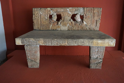 Throne, 785AD, Archaeological & Ethnological Museum, Guatemala 2016
