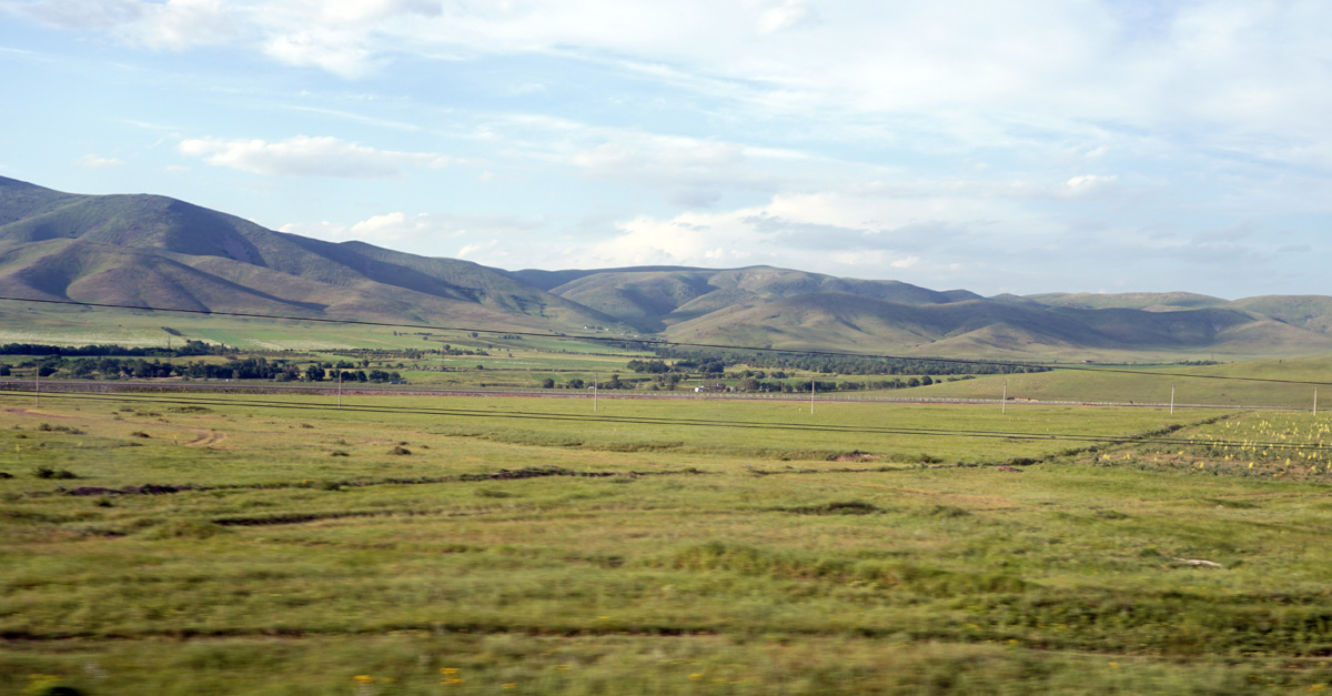 Almaty to Shymkent, 48 miles East of Shymkent