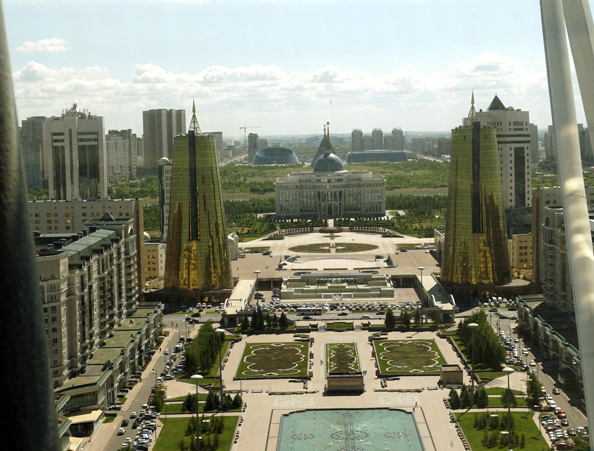 Astana, View from the Bayterek Tower