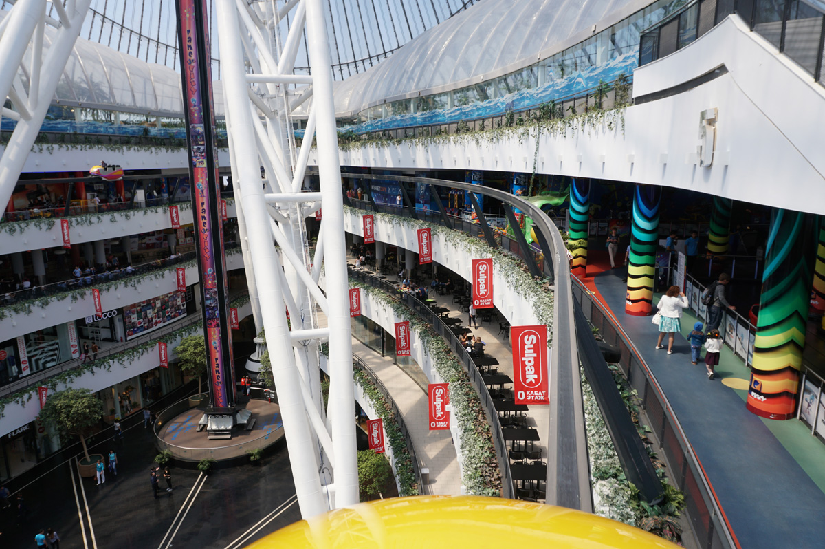 Khan Shatyr, A ride around the Monorail!
