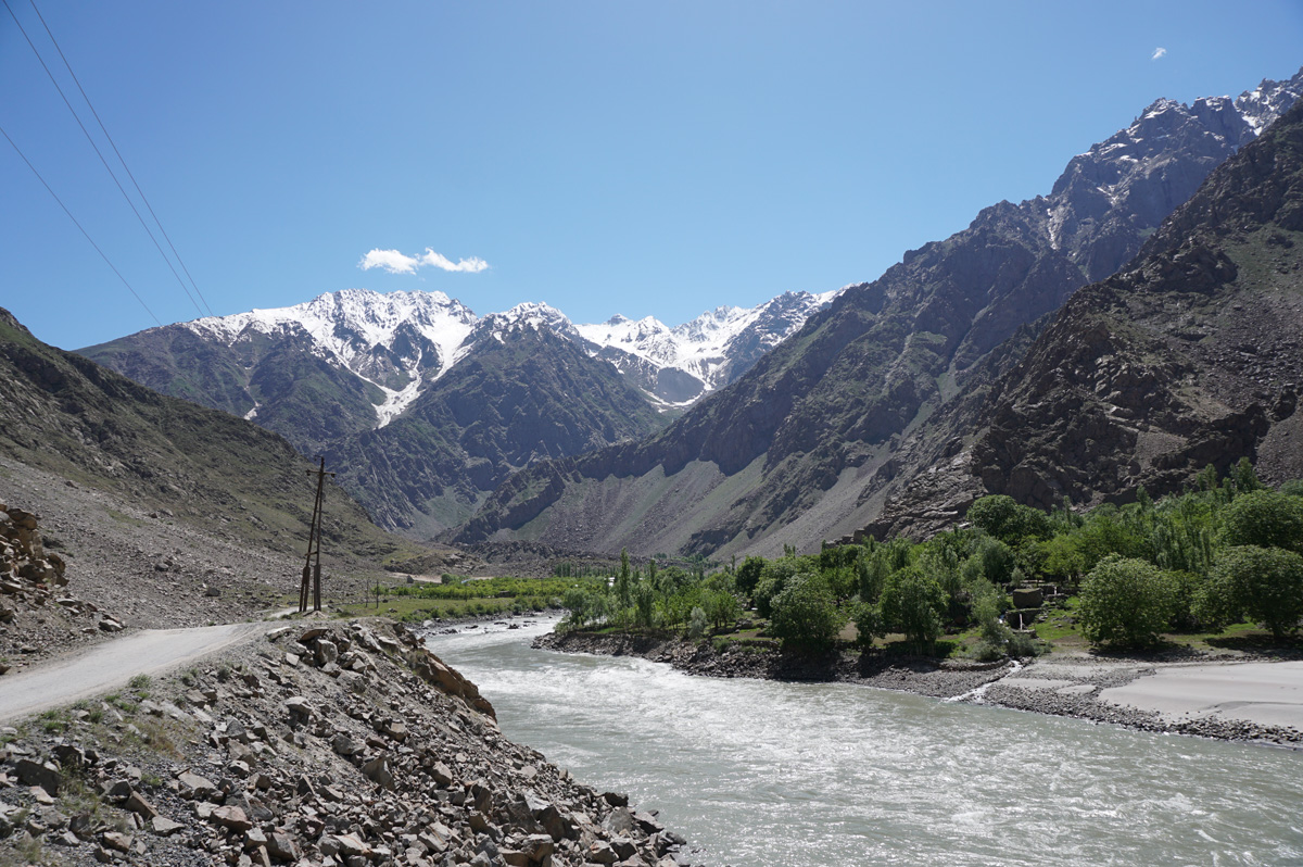 Khalaikhum-Khorog, 20 miles North of Khorog