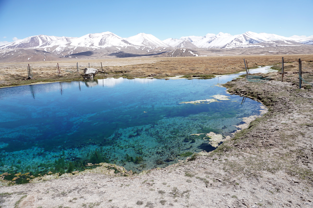 Khorog-Murghab, Holy White Fish Lake, 41 miles SW of Murghab No Fishing or bad things will happen to you!