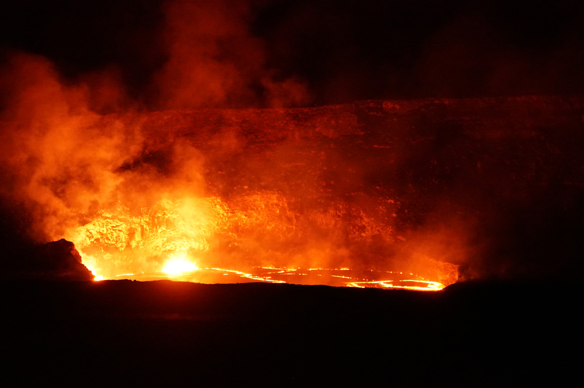 Kilauea, Third day: at 4:00am