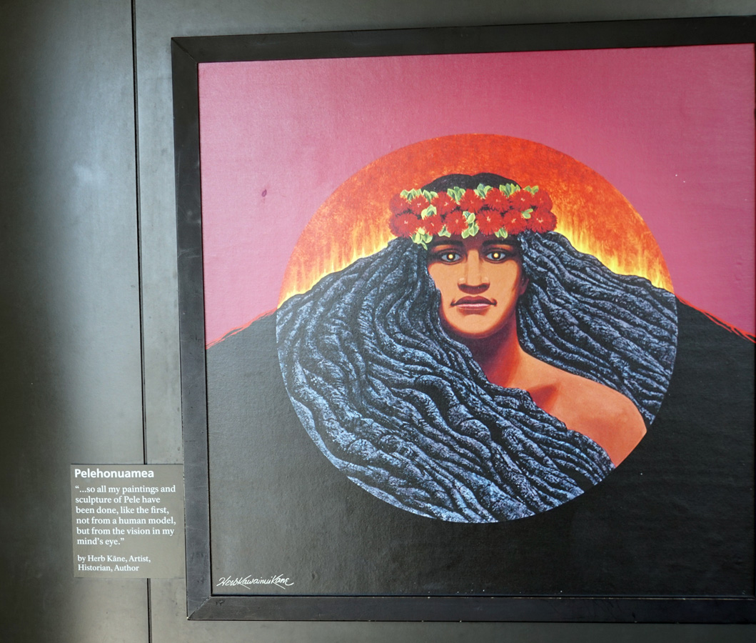 Kilauea, Image of the Goddess Pele, as a Volcano