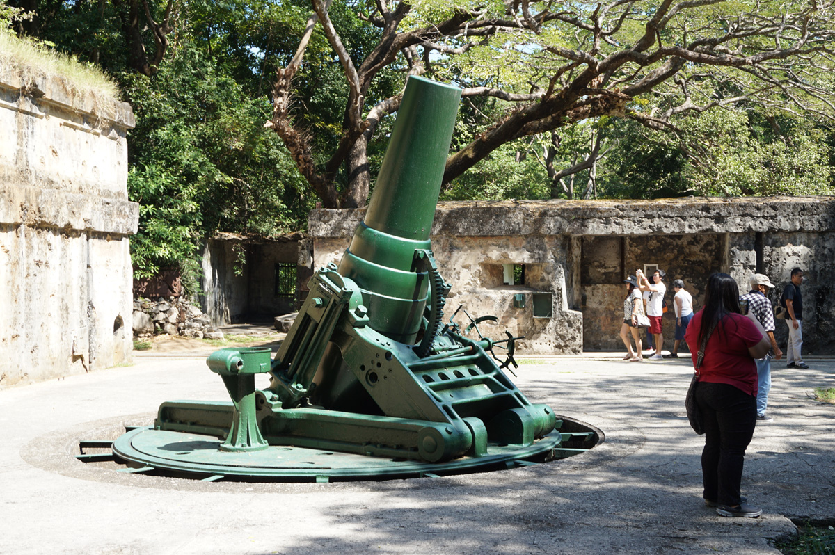 Corregidor, Battery Way: 12" mortar (~1912)