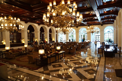 Lobby of the Manila Hotel, Manila Center, Philippines 2016
