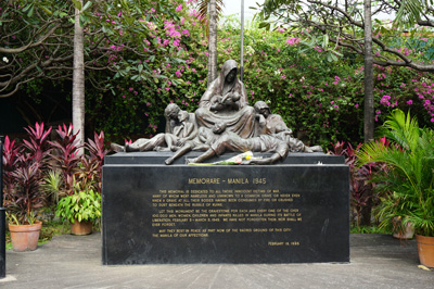 Manila 1945 Memorial, Intramuros, Philippines 2016