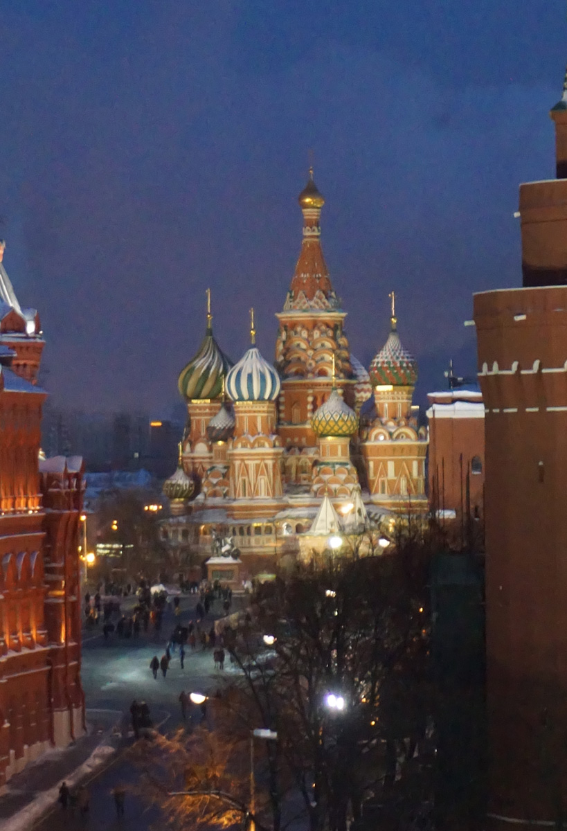 Red Square, View from the National