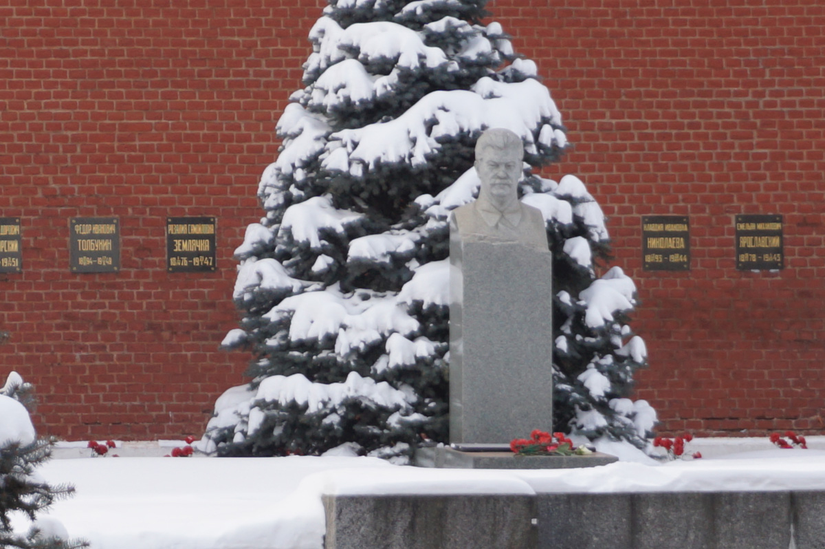 Red Square, Stalin Bust, Kremlin Wall